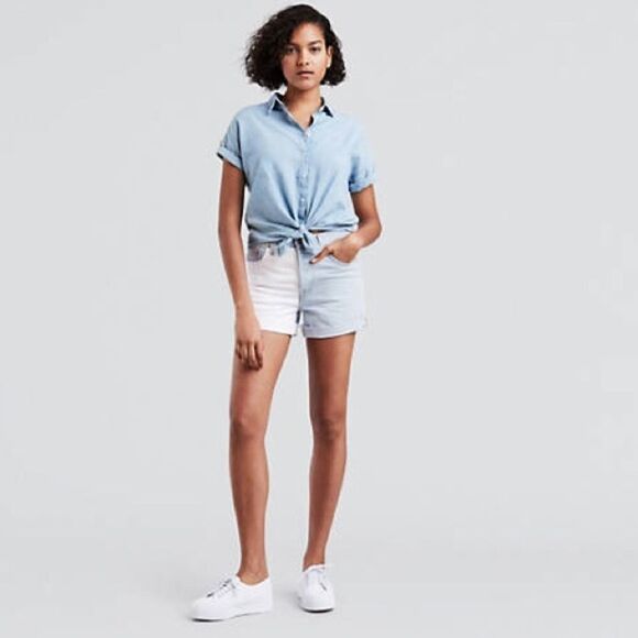 ✨ Levi’s 501 High-Rise Denim Short – Tessellate✨ - Picture 5 of 6